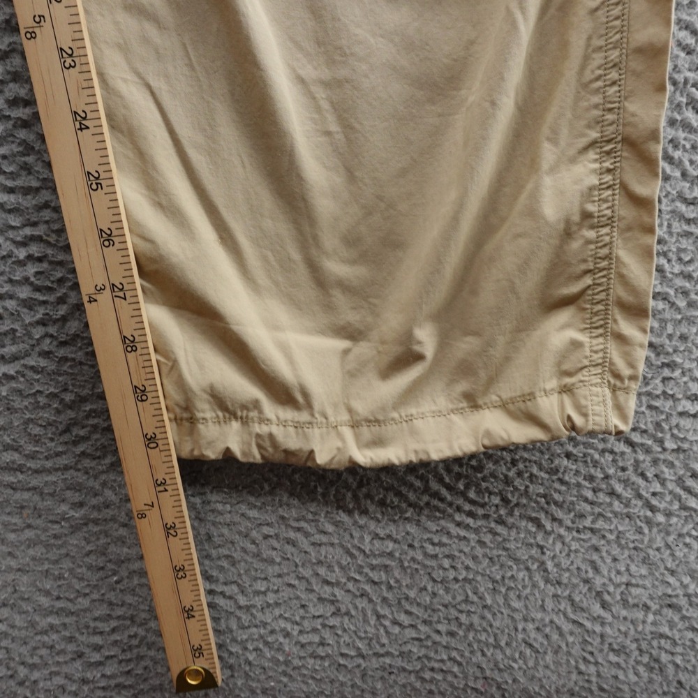 NWT Levis Woven Parachute Pants Size Large Beige Womens All Cotton‎ High Rise - Picture 9 of 16